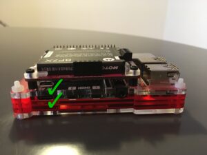 To power the TorBox on a Raspberry Pi 4 Model B, you can either use the USB Micro-A socket of the PiJuice or the USB-C socket of the Raspberry Pi 4 Model B.